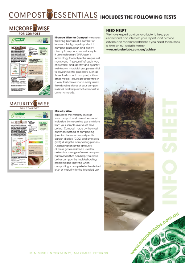 Compost Essentials - with Sampling Kit - Microbiology Laboratories ...